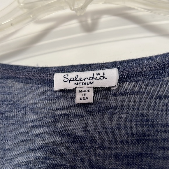 Splendid medium sheer long sleeve tunic - Picture 2 of 5